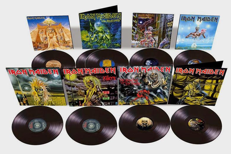 Iron Maiden lanza una nueva edición de sus álbumes en vinilo - Radial 3.14