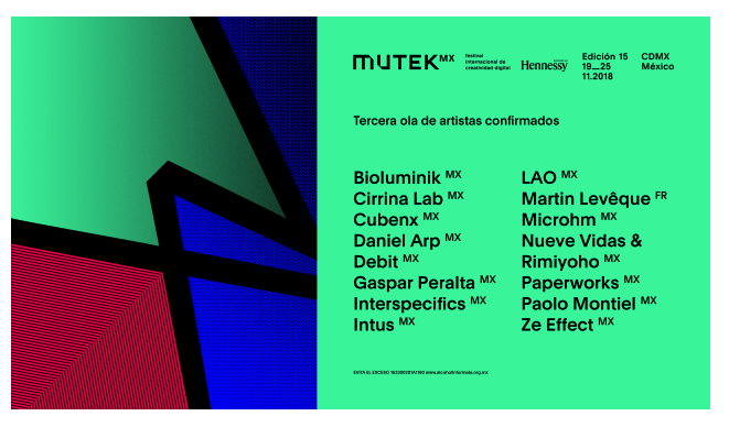 Los XV años de MUTEK