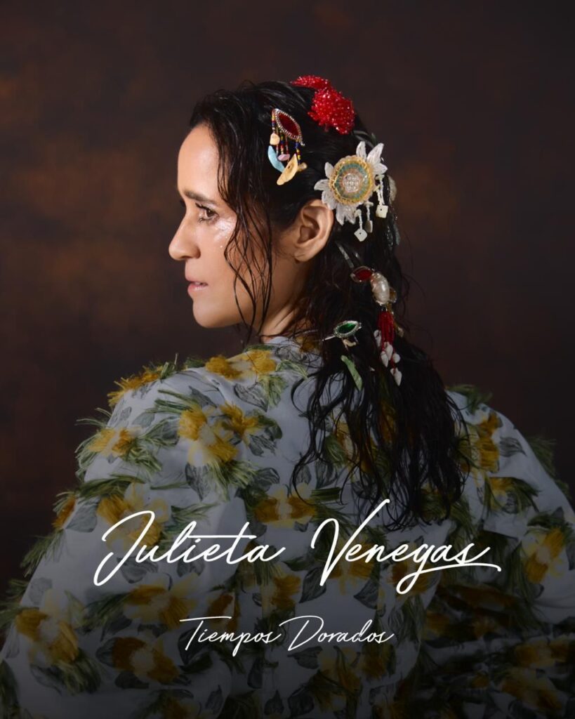 JULIETA VENEGAS LANZA “TIEMPOS DORADOS”, EL PRIMER ADELANTO DE SU NUEVO ÁLBUM