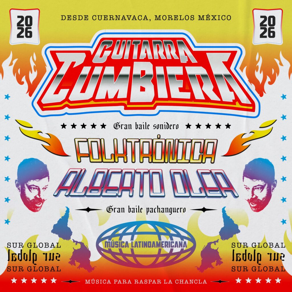 Alberto Olea electrifica la cumbia con “Guitarra Cumbiera”, su nuevo viaje sonoro 😊